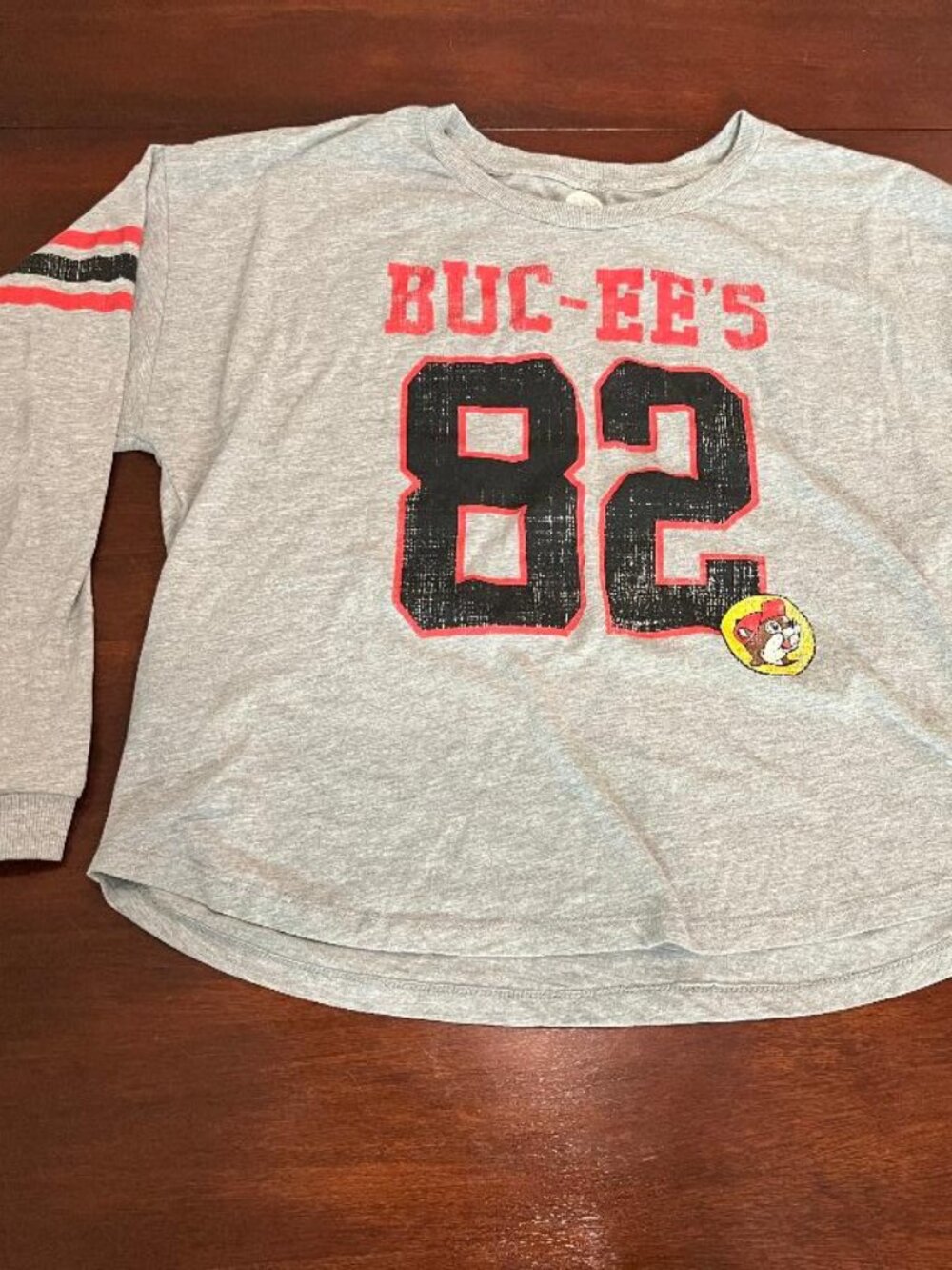 Buc-ee's Ladies Crop Jersey - XL